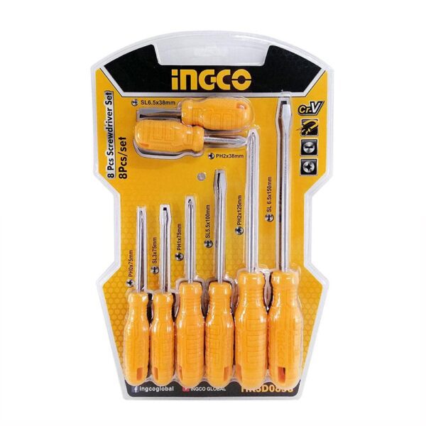 8 Pcs Screwdriver Set HKSD0858