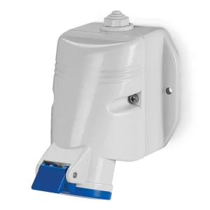SCAME SURF.MNT.SOCKET 2P+E IP44 16A/32A 6H