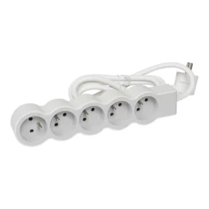 SCAME 5 SCHUKO WHITE 5x2P+E-16A + 3M CABLE