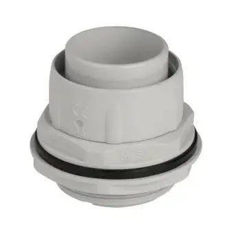 SCAME SHEATH TO BOX COUPLING GREY IP65