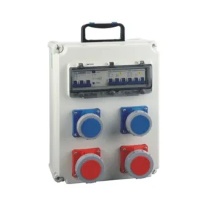 SCAME BLOCK4 DISTRIBUTION BOARD WITH CUTOUTS