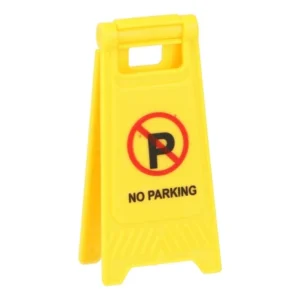 No Parking - Plastic Barrier